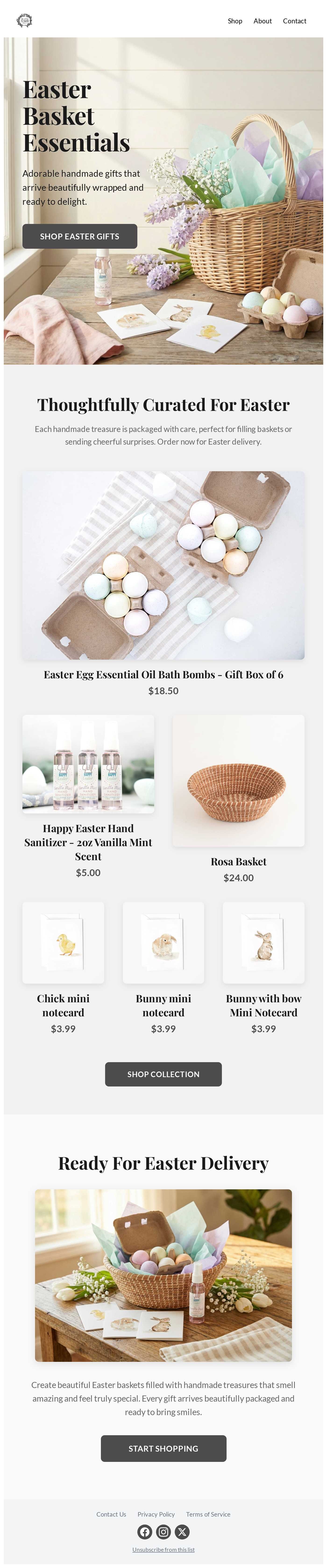 easter basket essentials