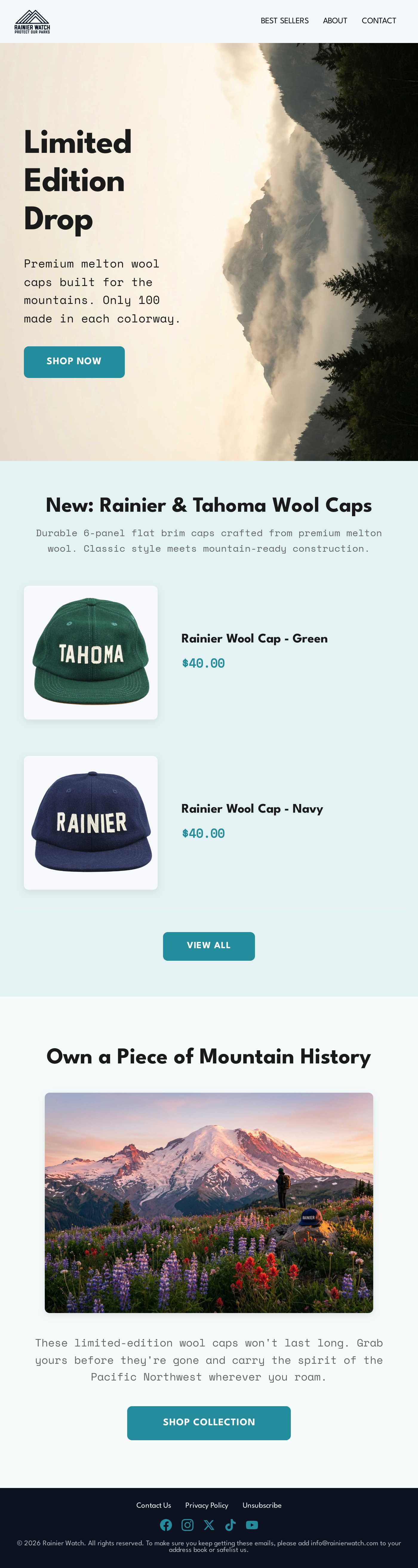 limited edition drop