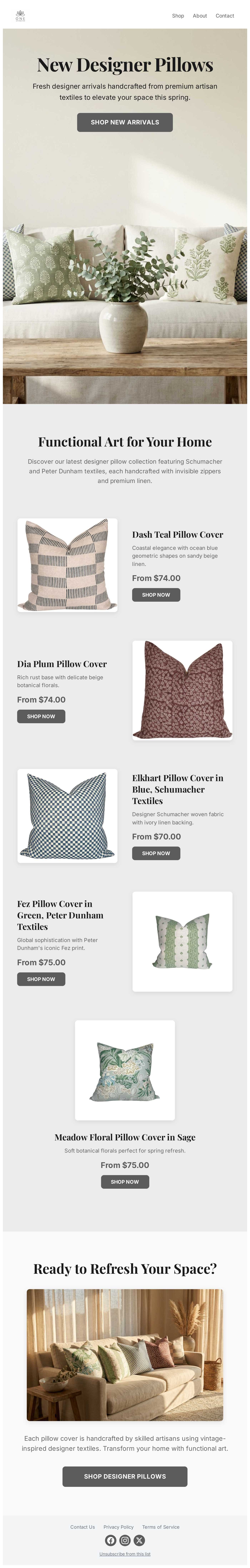 new designer pillows