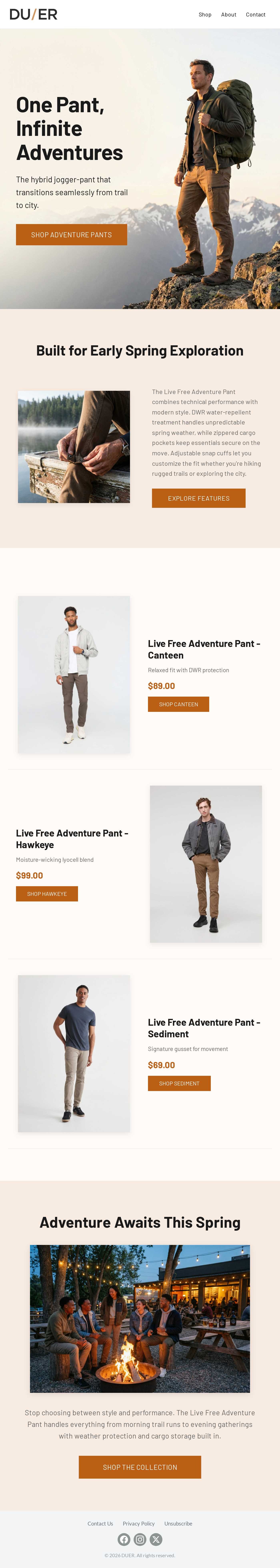 one pant infinite adventures