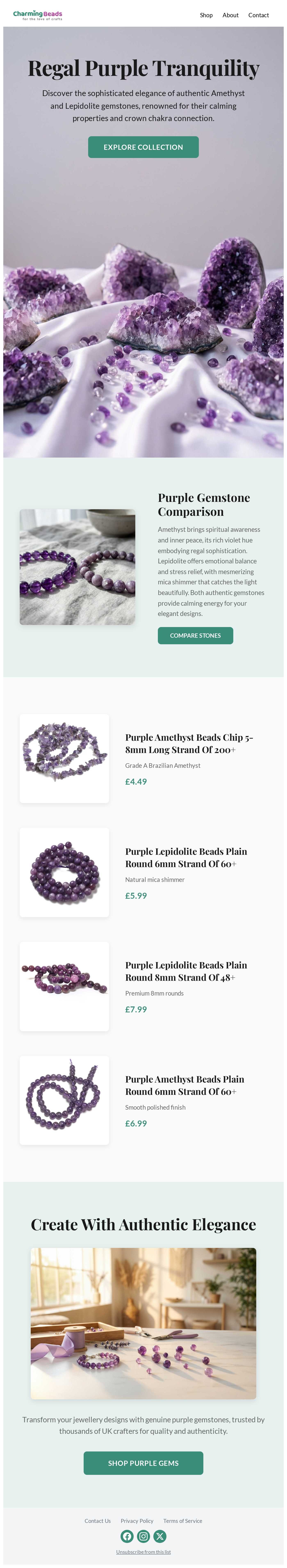 regal purple tranquility